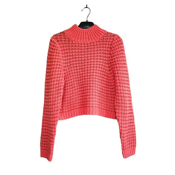 NEW SHEIKE Promises Knit Jumper Womens Size S Wool/Alpaca Watermelon $99.95 boxy - Picture 5 of 14